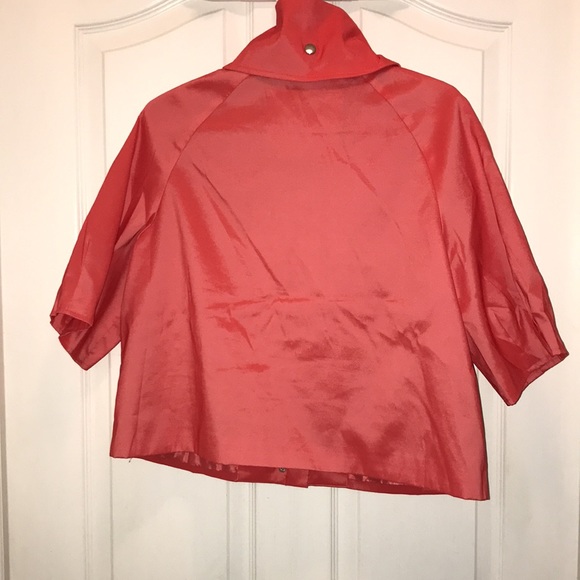 🧵 Samuel Dong Salmon Colour Blazer - Picture 2 of 3